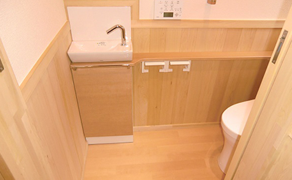 清潔で気持ちの安らぐ空間温かく人にやさしいトイレ