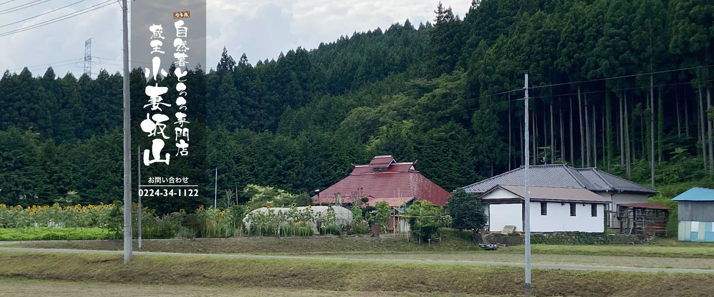 自然薯とろろ専門店 蔵王小妻坂山