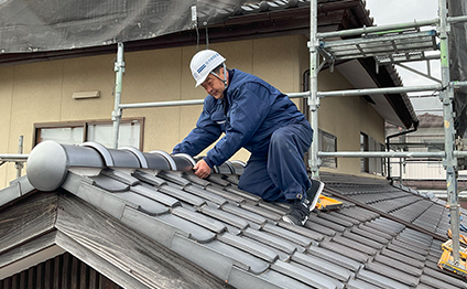 屋根修理・リフォームで安心